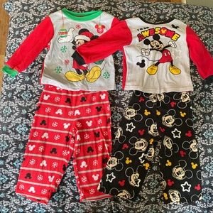 Disney pajamas size 24 months